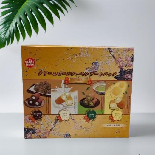 星七牌什锦蛋糕卷礼盒 408g/盒 商品图0