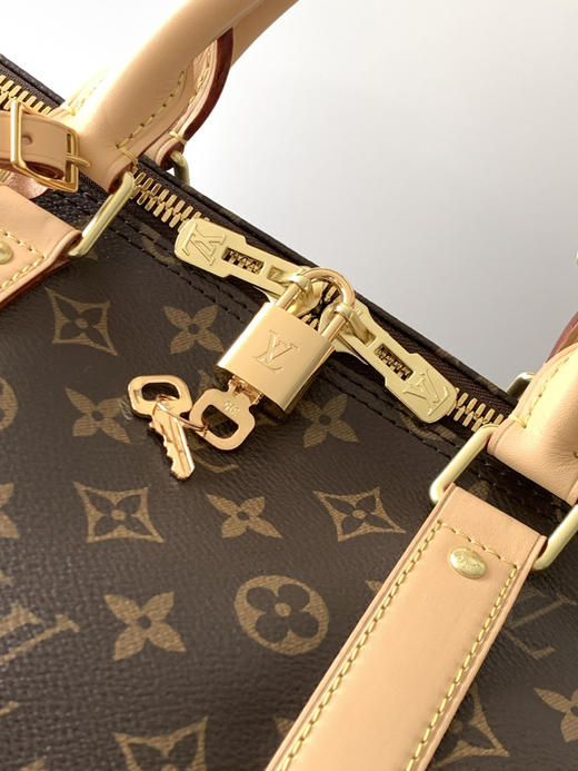 秋冬特惠💰中号45cm💰1480 大号50cm💰1580 特大号55cm💰1680 渠道级LV【全钢五金 MB163c01变码芯片】M41418 M41416 M41414老花旅行手提包 商品图8