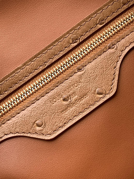 秋冬特惠💰1450 渠道级LV【全钢五金 MB163c01变码芯片】te级LV 全套包装 M87212鸵鸟纹珠链 Speedy Soft 30 Boho手袋 商品图8