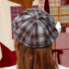 卷毛小狗格纹时尚潮流贝雷帽-纪念日百货门店同款167997922 商品缩略图2