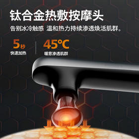 飞利浦（PHILIPS）筋膜枪小金刚便携腰背部肩颈椎全身深层肌肉放松按摩器按摩仪颈膜枪5102G送男女友节日生日礼物 /家用电器 /个护健康 /按摩器