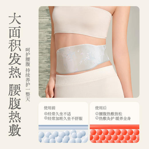 兰序 暖宫护腰热敷包  智能控温 草本暖腹 商品图2