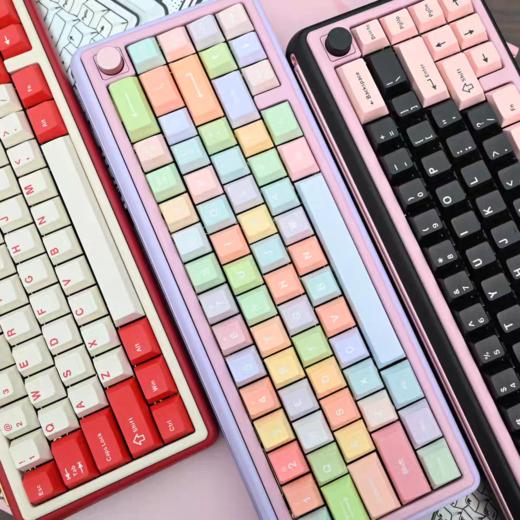 旺有引力65键机械键盘铝坨坨客制化三模无线蓝牙热插拔RGB背光 商品图4