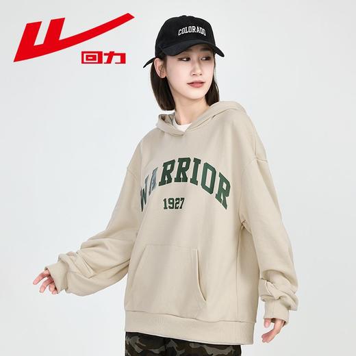 回力卫衣2025春秋款ins风连帽运动休闲上衣潮流时尚百搭宽松长袖 商品图1