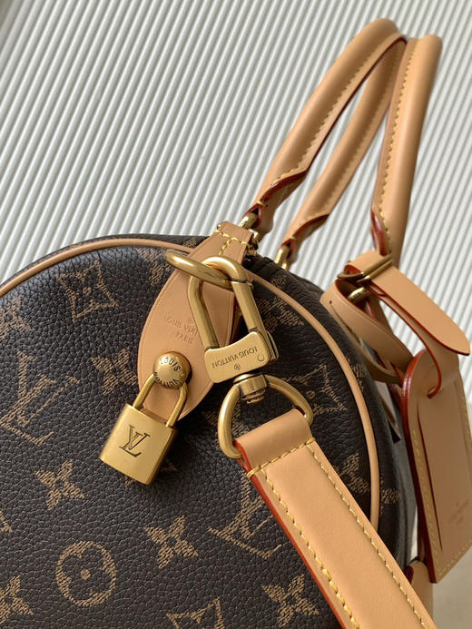 秋冬特惠💰1670 渠道级LV【全钢五金 MB163c01变码芯片】te级LV 全套包装 M21122老花 本款Speedy P9 Bandoulière30手袋 商品图6