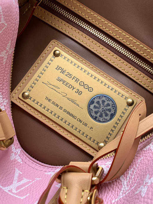 秋冬特惠💰1670 渠道级LV【全钢五金 MB163c01变码芯片】te级LV 全套包装 M13914 本款Speedy P9 Bandoulière30手袋 商品图8