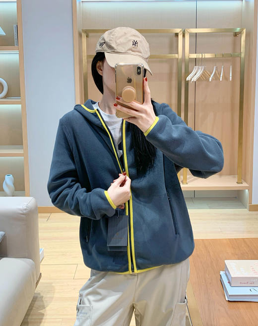 重磅出口级❗️男女同款【PAMPA&POP加绒加厚双面奥粒绒外套】高克重巨保暖！超百搭❗️✅双面复合超细旦奥粒绒，一穿即暖，轻便不压身 ✅耐穿百搭！不挑身材不挑年龄！⚠️七色可选，可穿到210斤！ 商品图12