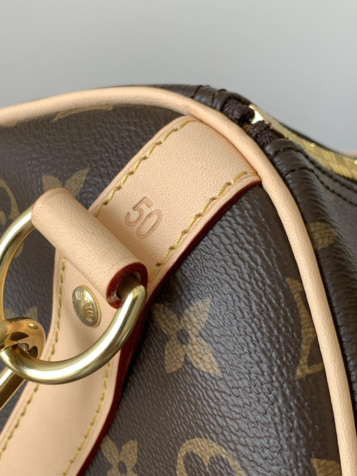 秋冬特惠💰中号45cm💰1480 大号50cm💰1580 特大号55cm💰1680 渠道级LV【全钢五金 MB163c01变码芯片】M41418 M41416 M41414老花旅行手提包 商品图5