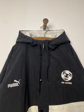 90年代 Vintage PUMA 彪马 棉服 夹棉外套_CTJK(XL)
