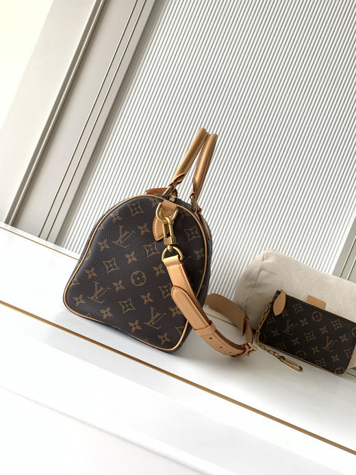 秋冬特惠💰1670 渠道级LV【全钢五金 MB163c01变码芯片】te级LV 全套包装 M21122老花 本款Speedy P9 Bandoulière30手袋 商品图1