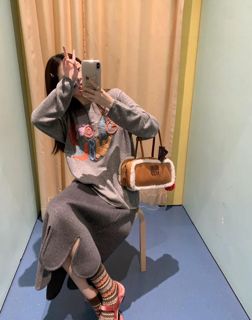 立体刺绣针织衫毛衣09181 商品图2