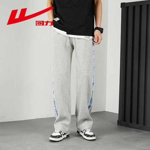 回力休闲裤子男2025新款宽松阔腿裤春季薄款百搭显瘦直筒裤子男潮 商品图5