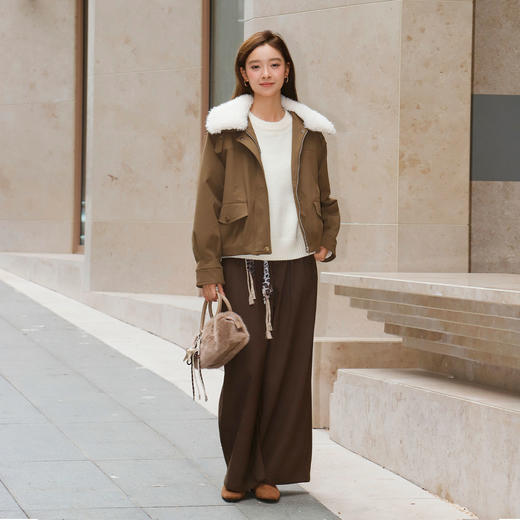 巴恩风小众毛里夹克-纪念日百货门店同款167293141 商品图3