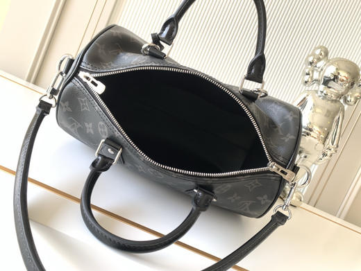 秋冬特惠💰1400 渠道级LV【全钢五金 MB163c01变码芯片】te级LV 全套包装 M15102黑花 本款 Speedy Soft 30 手袋出自 LV Ski 系列 商品图7