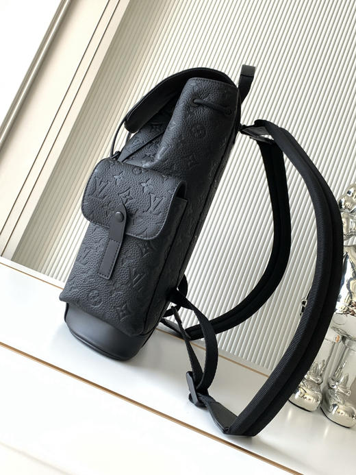 秋冬特惠💰1600 渠道级LV【全钢五金 MB163c01变码芯片】te级LV 全套包装 M20899黑色压花 本款Christopher双肩包 商品图1