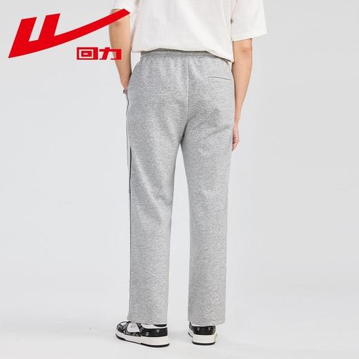 回力休闲裤子男潮牌2025新款抽绳运动裤夏宽松直筒灰色卫裤男春秋 商品图4