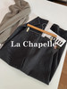 会员福利【绵羊毛+内里磨毛/不垮垂感】拉夏贝尔/La Chapelle秋冬新款通勤直筒裤！高级感斜纹加厚西裤 商品缩略图6