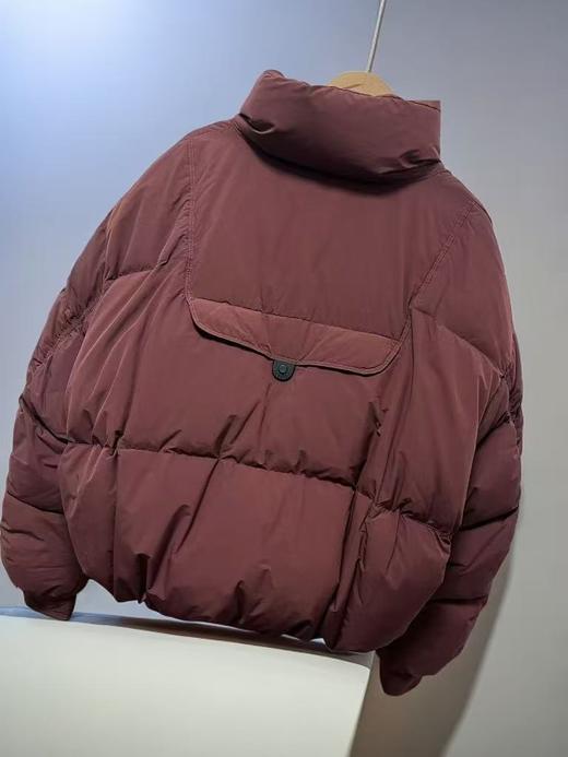 蓬松面包服【羽绒服】绒子含量90% 韩系立领短款设计感可抽绳羽绒服-喜出 商品图6