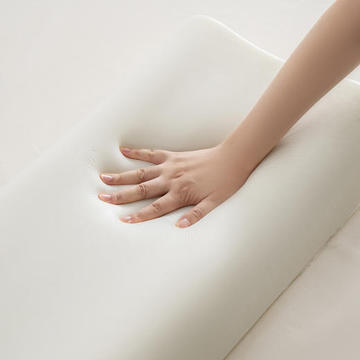 自然醒全棉记忆棉曲线双人长枕纯棉水洗棉记忆棉双人枕头波浪曲线双人长枕芯XK 商品图10