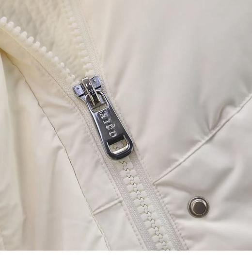 抗菌除螨面料【羽绒服】90%白鸭绒50D杜邦抗菌面料品质休闲宽松立领羽绒服-喜出 商品图3