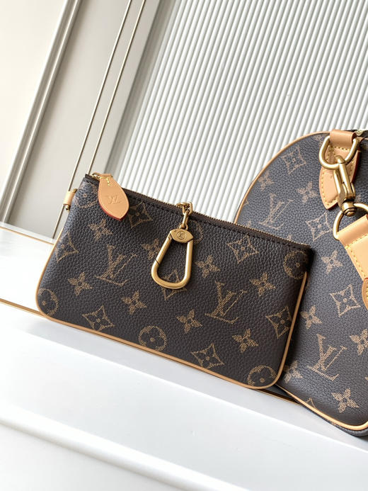 秋冬特惠💰1670 渠道级LV【全钢五金 MB163c01变码芯片】te级LV 全套包装 M21122老花 本款Speedy P9 Bandoulière30手袋 商品图5