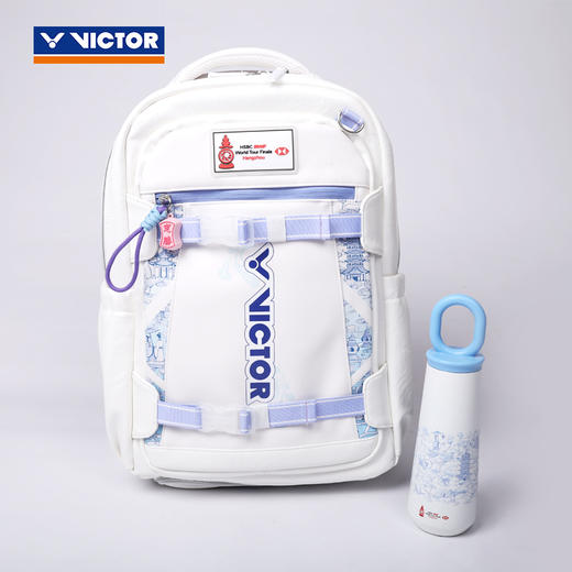 威克多 羽毛球包 2025羽联世界巡回总决赛系列 双肩包 BR5050WT25 商品图6