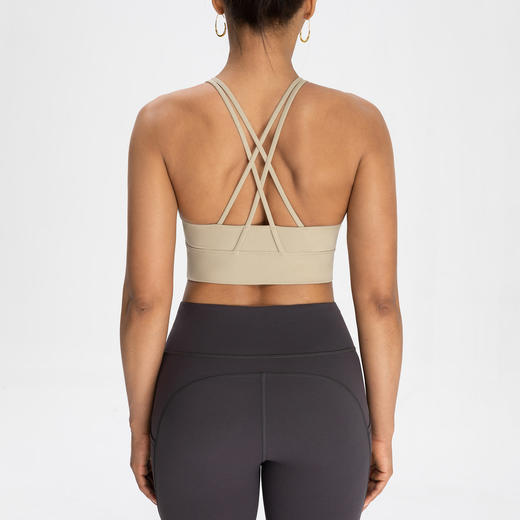 跃牌【倚窗听雨】Athena lulu运动内衣女NlLlT交叉美背运动背心裸感健身瑜伽文胸 商品图1