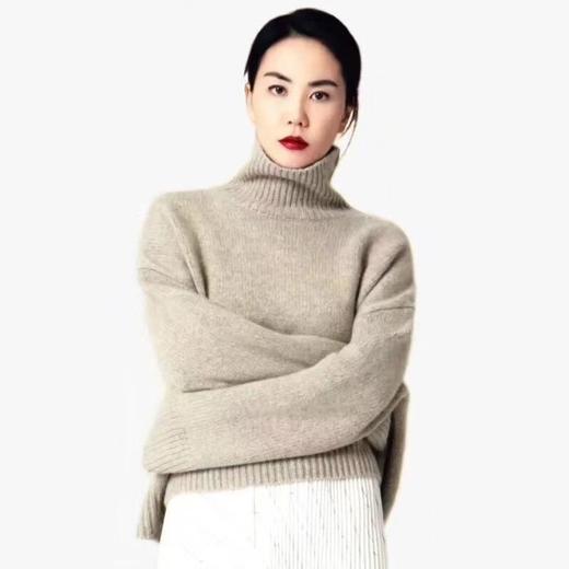 王菲宋佳同款Cel*ine100%羊毛双股羊毛衫 商品图0