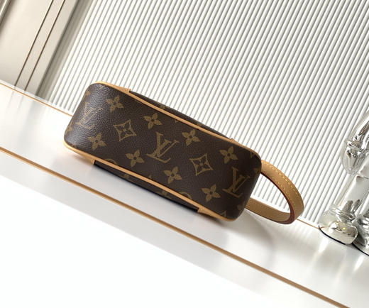 秋冬特惠💰1180 渠道级LV【全钢五金 MB163c01变码芯片】te级LV 全套包装 M25519老花 Boulogne Mini手袋 商品图3