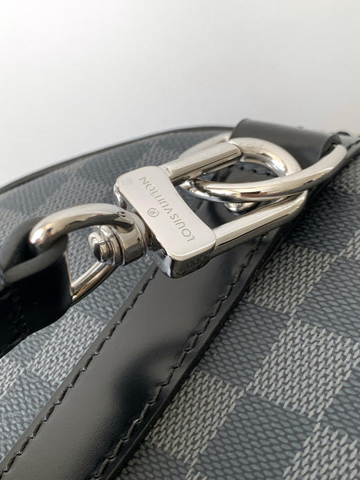 秋冬特惠💰中号45cm💰1430 大号50cm💰1530 特大号55cm💰1630 渠道级LV【精钢五金 MB163c01变码芯片】M41418 M41416 M41414黑格旅行手提包 商品图6