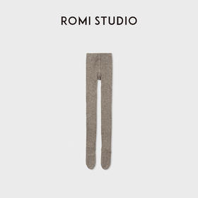 ROMI STUDIO“点子纱羊毛”精纺纱加厚编织保温连裤袜 RWCWX06756