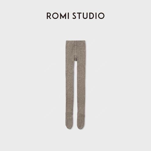 ROMI STUDIO“点子纱羊毛”精纺纱加厚编织保温连裤袜 RWCWX06756 商品图0