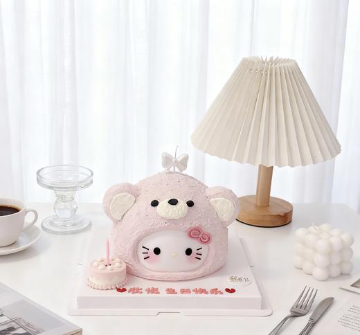 多款式~微加高hellokitty猫卡通小动物蛋糕-低糖处理无添加 商品图1