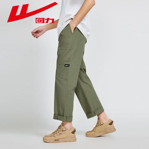 回力男裤工装裤2025春季新款美式复古休闲裤外穿宽松直筒工装裤子 商品图2