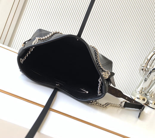 秋冬特惠💰1290 渠道级LV【全钢五金 MB163c01变码芯片】te级LV 全套包装 M12888黑色羊皮 商品图7