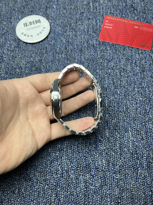 欧米茄VS海马150米系列 柚木蓝 小蓝针 6点位日历 Aqua Terra 150米腕表 8900一体机 男士腕表 表径41mm 商品图4