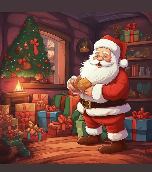 圣诞老人.雪人积木 商品图13