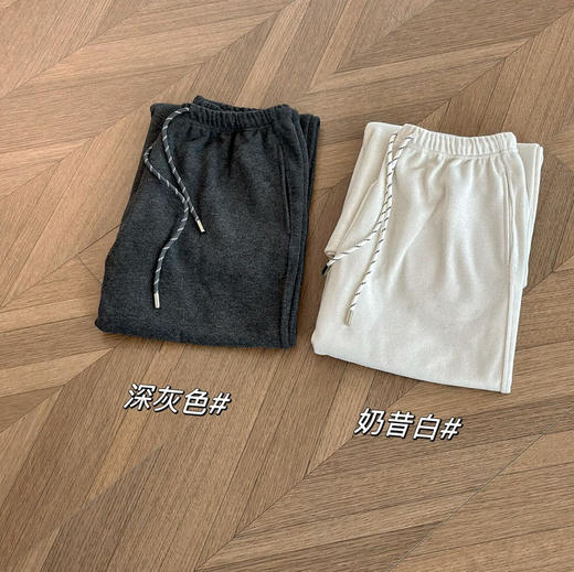 韩国订单row同款羊绒阔腿裤 商品图9