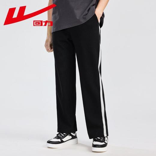 回力休闲裤子男潮牌2025新款抽绳运动裤夏宽松直筒灰色卫裤男春秋 商品图6