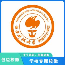 通版深圳市南方科技大学附属坪山学校校徽姓名贴章可缝烫现货发51
