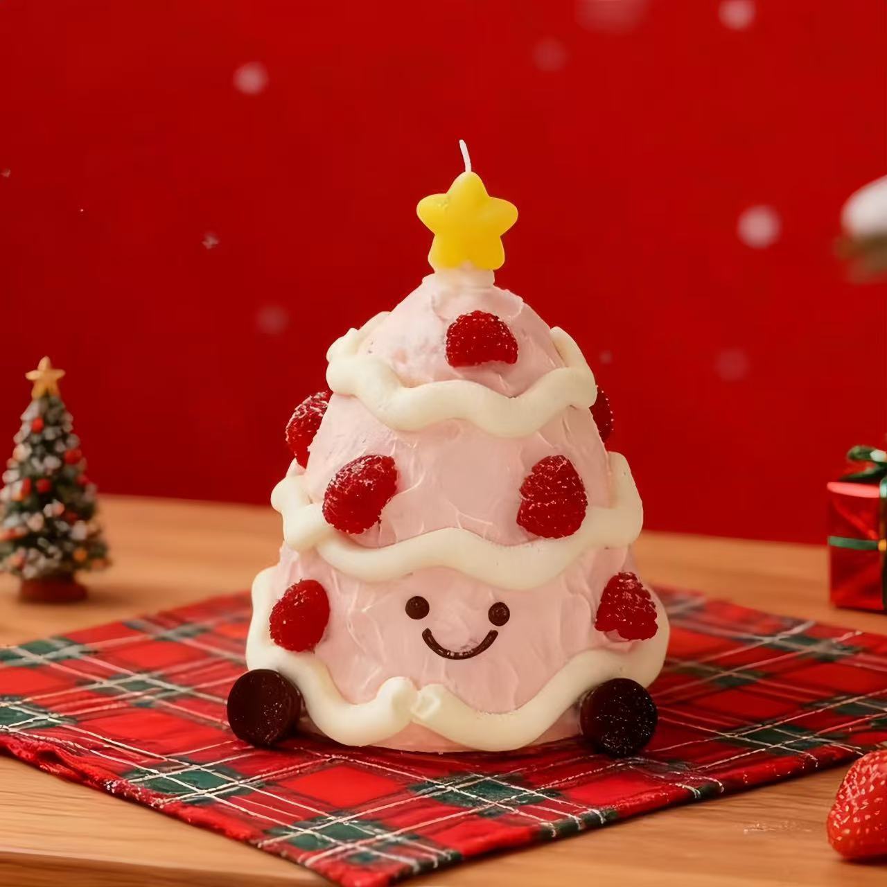 新品丨星愿莓好（草莓酸奶坚果蛋糕）
