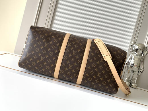 秋冬特惠💰中号45cm💰1480 大号50cm💰1580 特大号55cm💰1680 渠道级LV【全钢五金 MB163c01变码芯片】M41418 M41416 M41414老花旅行手提包 商品图3