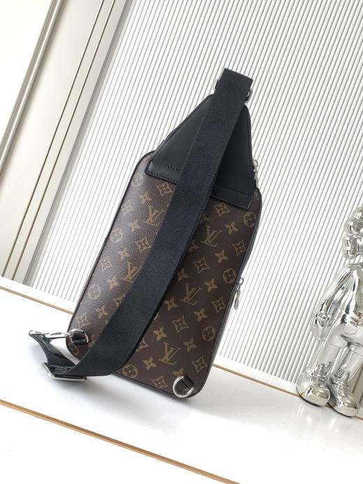 秋冬特惠💰1200 渠道级LV【全钢五金 MB163c01变码芯片】te级LV 全套包装 M46327老花 本款 Avenue 单肩包 商品图2