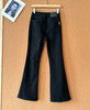 Miss25加绒弹力高腰微喇裤牛仔裤112105 商品缩略图4