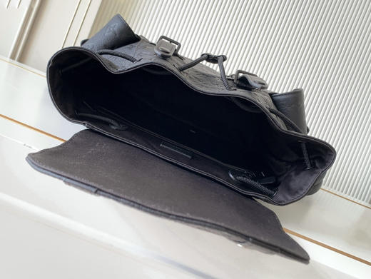 秋冬特惠💰1600 渠道级LV【全钢五金 MB163c01变码芯片】te级LV 全套包装 M20899黑色压花 本款Christopher双肩包 商品图7