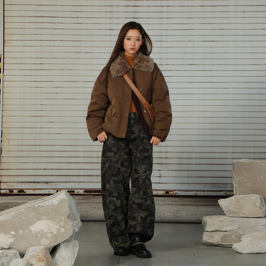 巴恩风复古时尚小众羽绒服-纪念日百货门店同款168043549 商品图3