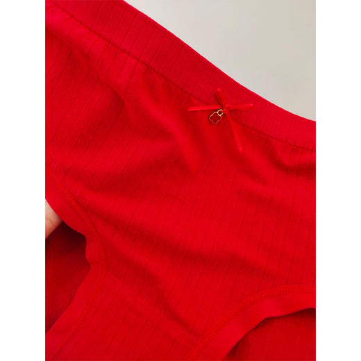 鸿运系列高腰红色女士内裤-纪念日百货门店同款166597804 商品图2