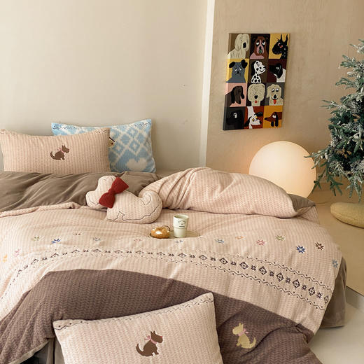 自然醒280g仿羊毛绒全消光牛奶绒四件套MT 商品图7