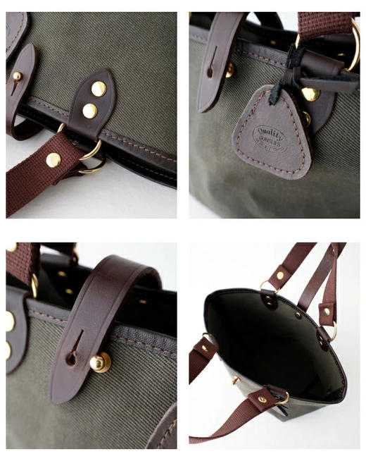 QUALITY GUNSLIPS 重工斜纹帆布时尚小包 商品图7