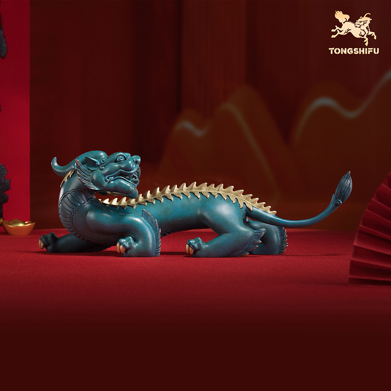 铜师傅《四方来财》客厅桌面貔貅铜摆件 家居装饰工艺品